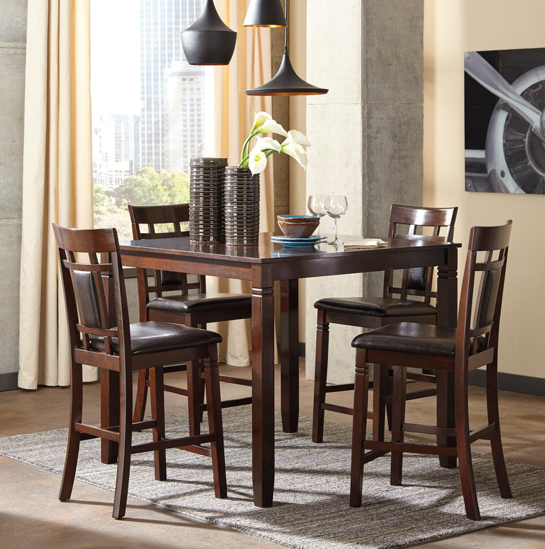 D1010 5-Piece Dining Set Cappuccino