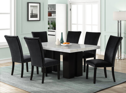 1220 7-Piece Dining Set Black