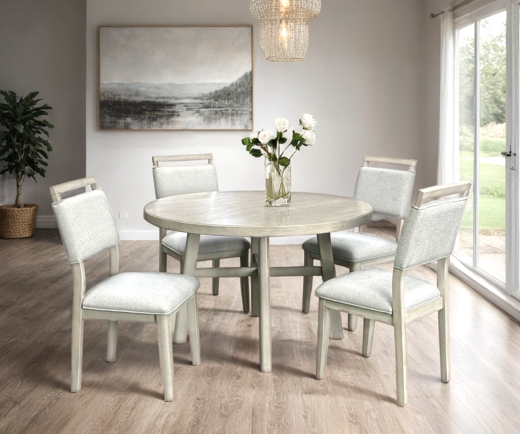 Lena Dining Table + 4 Chair Set