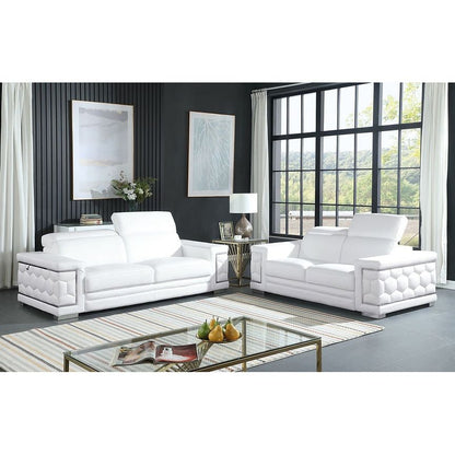 MI-1250 Favo 3-Piece Living Room Set White