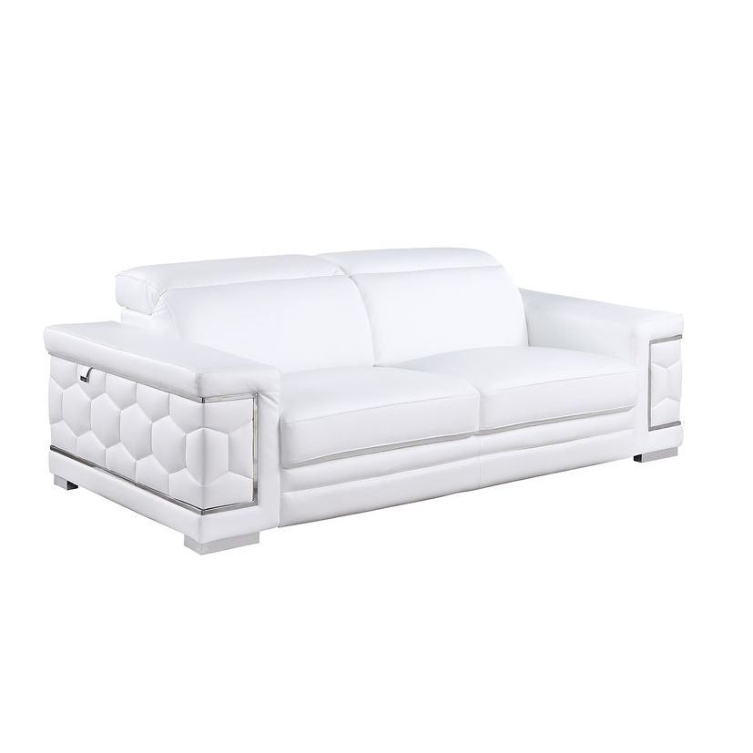 MI-1250 Favo 3-Piece Living Room Set White