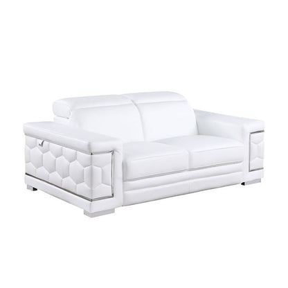 MI-1250 Favo 3-Piece Living Room Set White