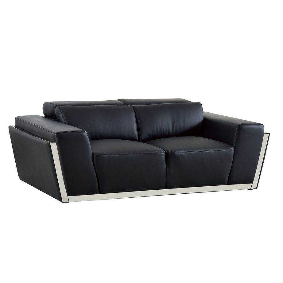 MI-8010 Domo 3-Piece Living Room Set Black