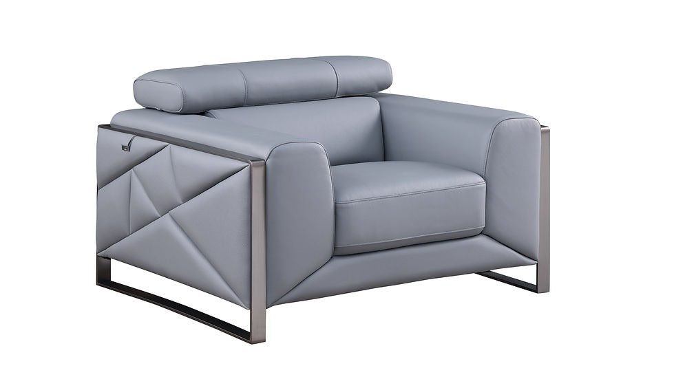 MI-989 Giorgio Living Room Set Light Blue