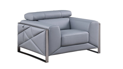 MI-989 Giorgio Living Room Set Light Blue