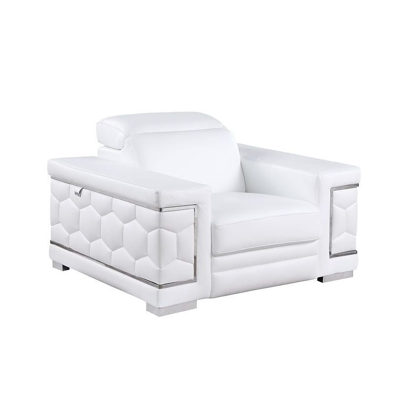 MI-1250 Favo 3-Piece Living Room Set White