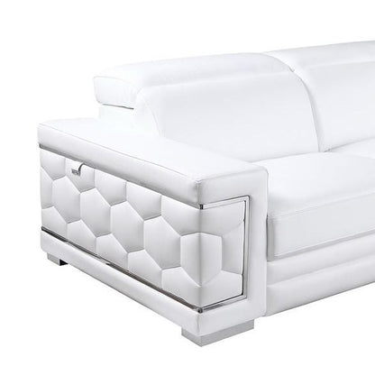 MI-1250 Favo 3-Piece Living Room Set White