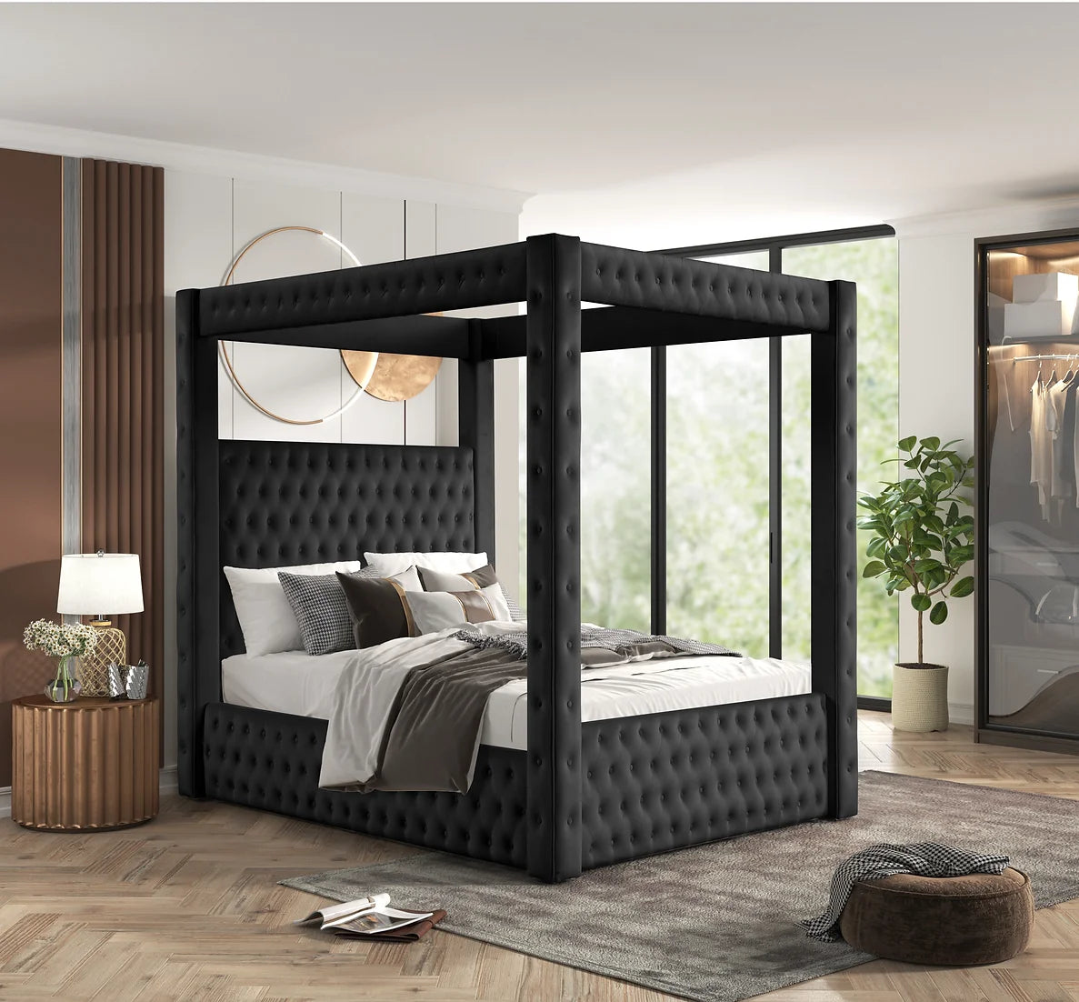 Mansion Canopy Bed