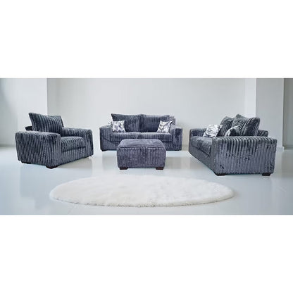 S320 Texan Oversize Living Room Set Grey