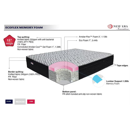 Ecoflex 27.9 cm Gel Foam Mattress