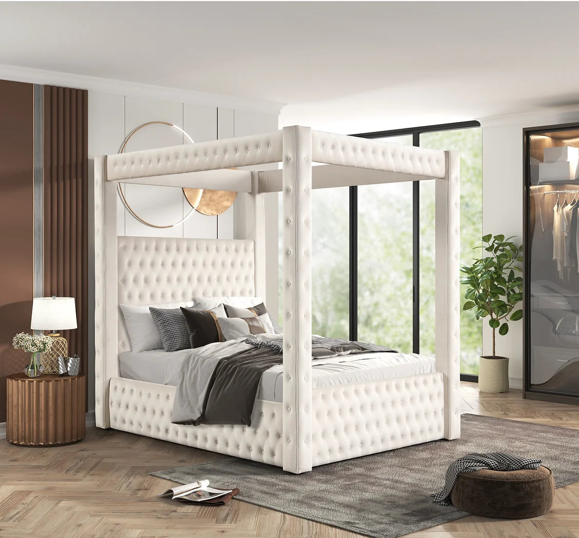 Mansion Canopy Bed