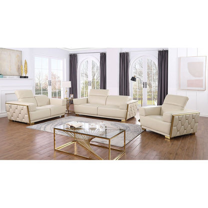 MI-1245 Hexor Living Room Set Beige
