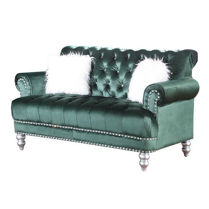 S6116 Royal Sofa and Loveseat Set Green