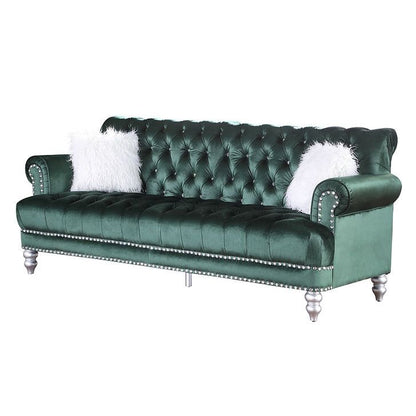 S6116 Royal Sofa and Loveseat Set Green