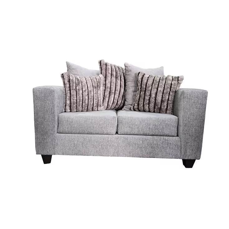 Kora S325 Sofa and Loveseat Set Smoke