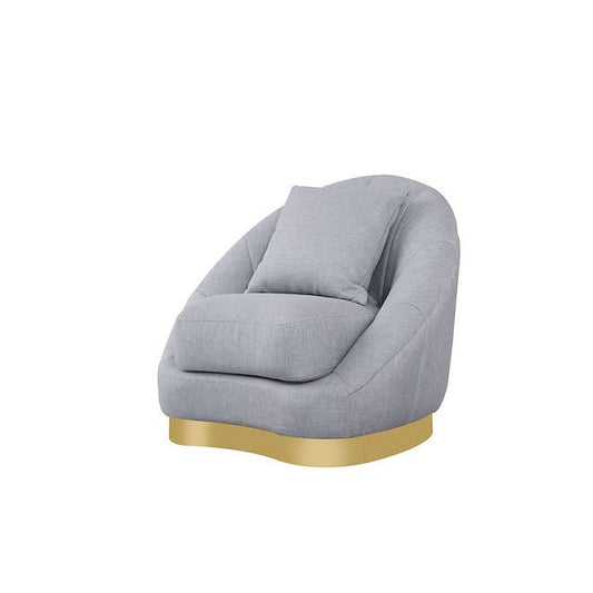 Olena S4046 Sofa and Loveseat Set Dove Grey