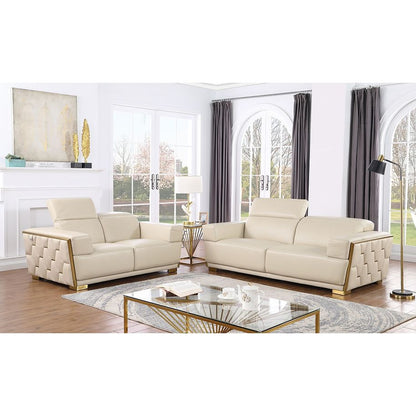 MI-1245 Hexor Living Room Set Beige