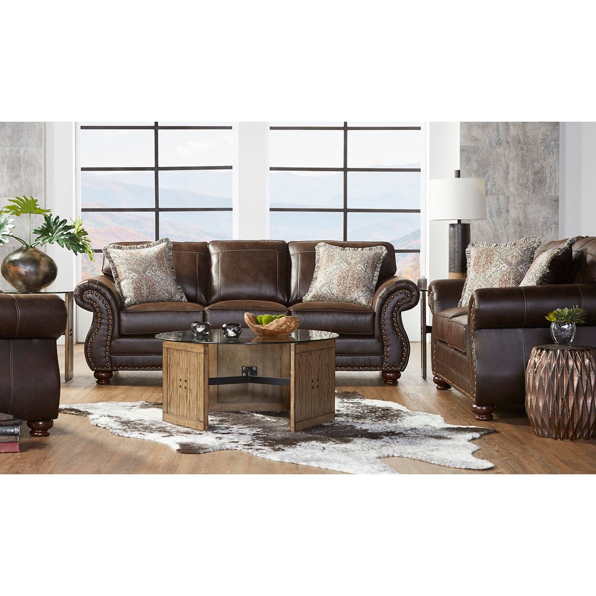 S17400 Ridgeline Living Room Set Brown