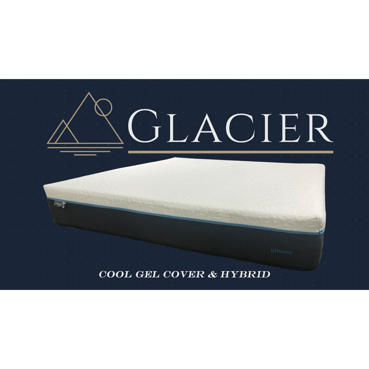 Glacier Gel Hybrid 30.5 cm Mattress