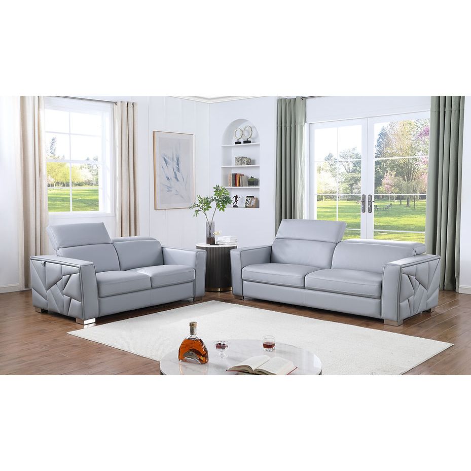 MI-1240 Astra Living Room Set Light Blue