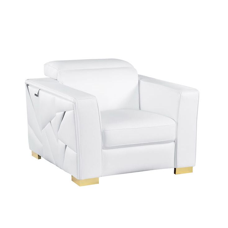 MI-1240 Astra Living Room Set White