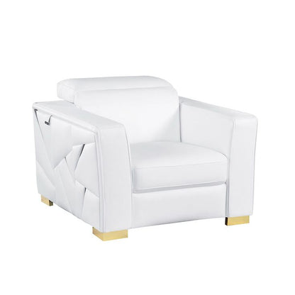 MI-1240 Astra Living Room Set White