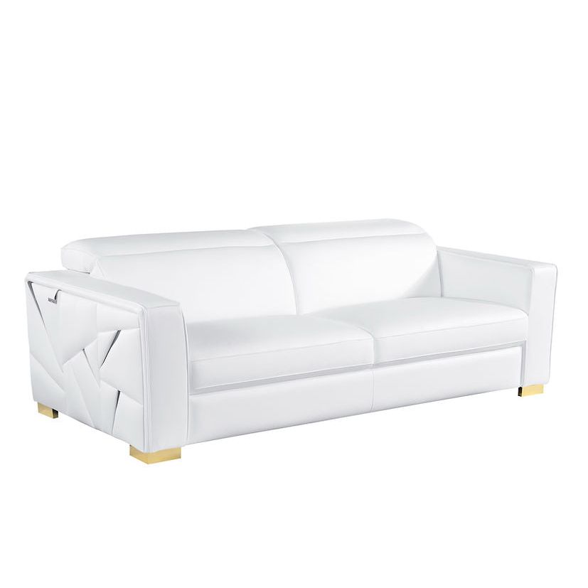 MI-1240 Astra Living Room Set White