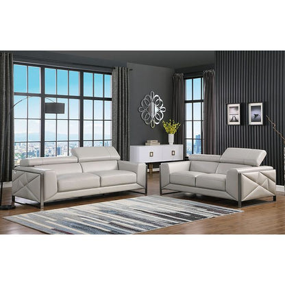 Giorgio MI-989 Living Room Set Light Grey