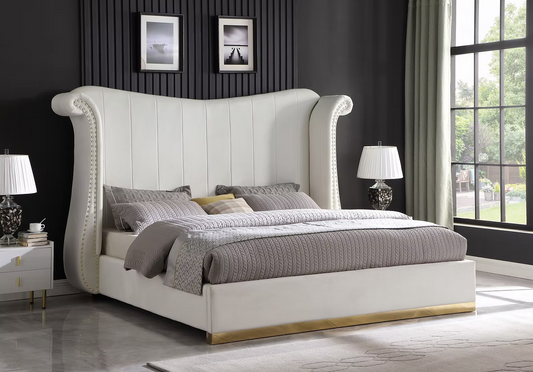 Royale Wingback Bed