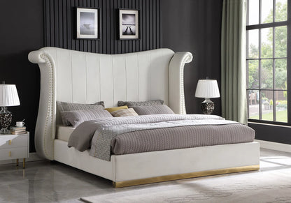 Luna Bed (Cream)