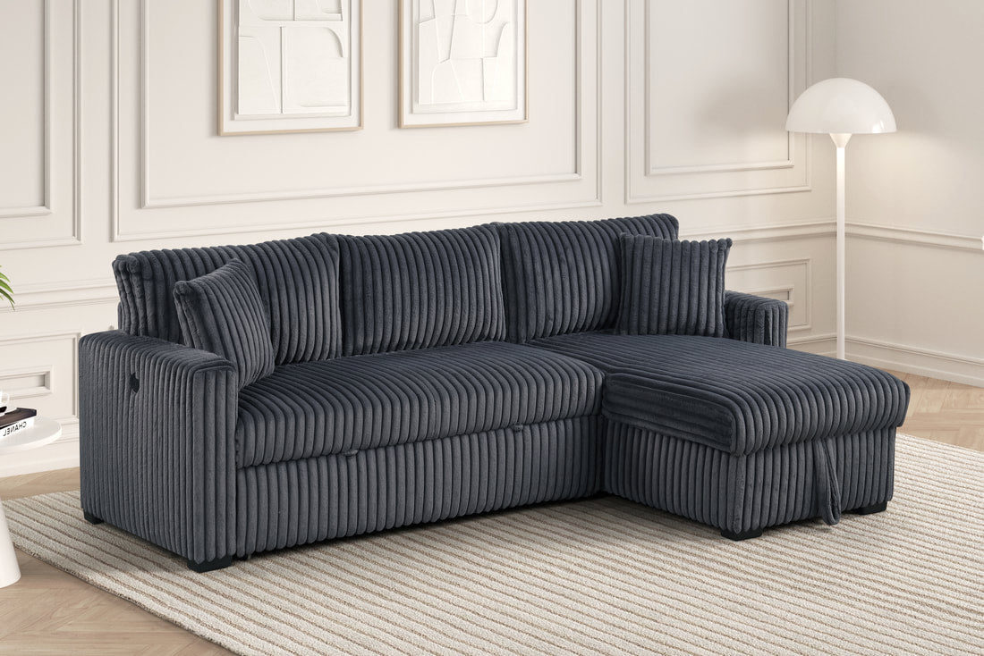 Harper Plush Chaise Sectional