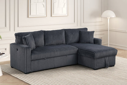 Harper Plush Chaise Sectional