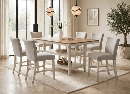 Marton 7-Piece Counter Height Dining Set