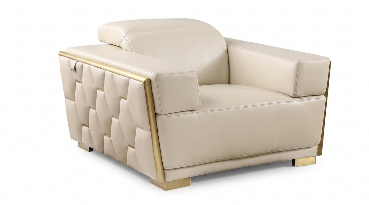 MI-1245 Hexor Living Room Set Beige