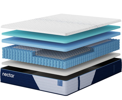 Nectar Hybrid Premier 5.1 White Queen Mattress