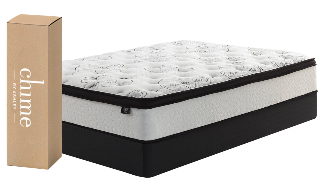 Chime 12 Inch Hybrid White Mattress in a Box