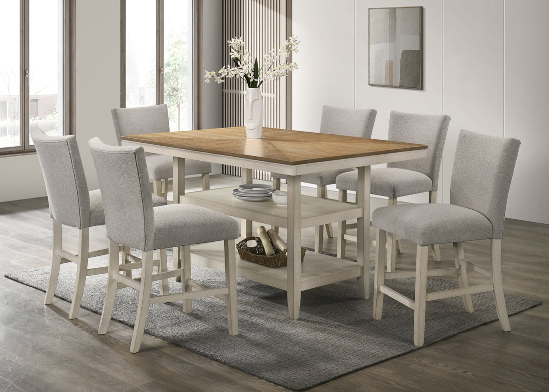 Marton 7-Piece Counter Height Dining Set