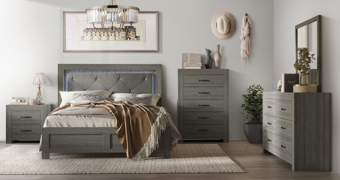 Moonlight 5-Piece Bedroom Set