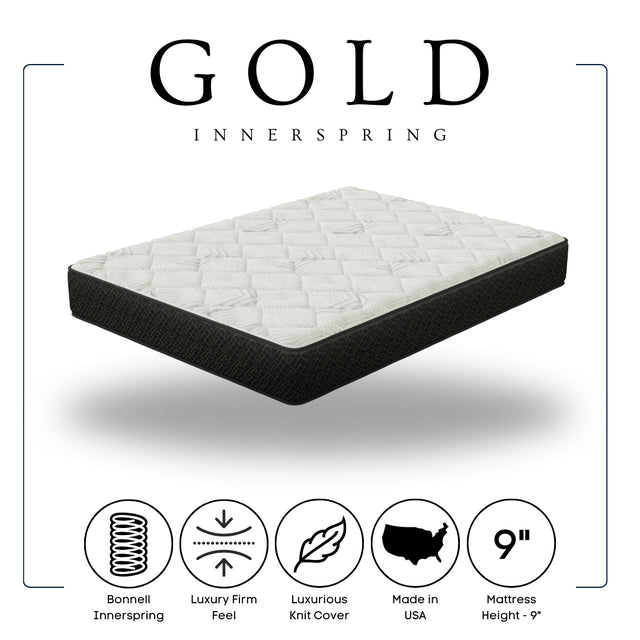 GOLD - 9" Inner Spring Mattress