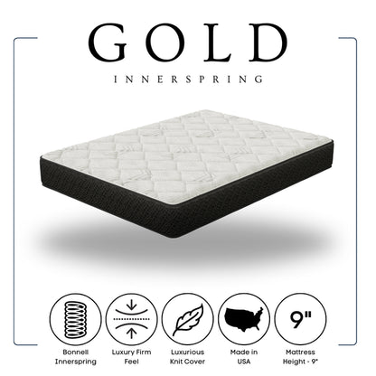 GOLD - 9" Inner Spring Mattress