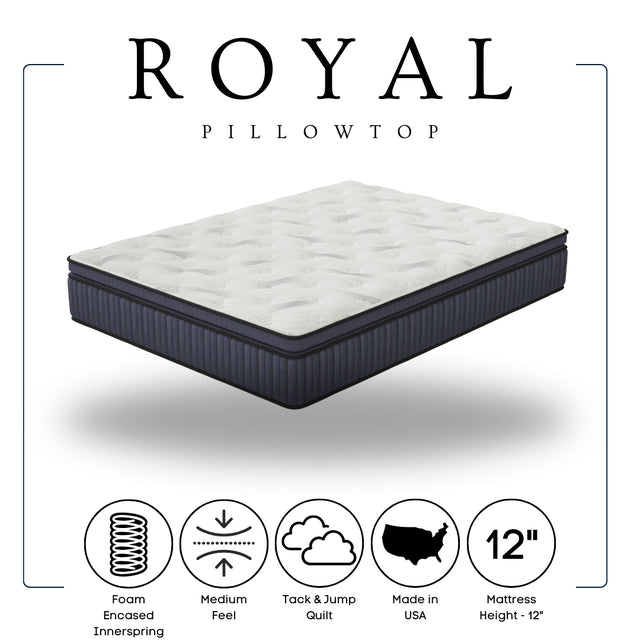 ROYAL ULTRA PLUSH 12" HYBRID Mattress