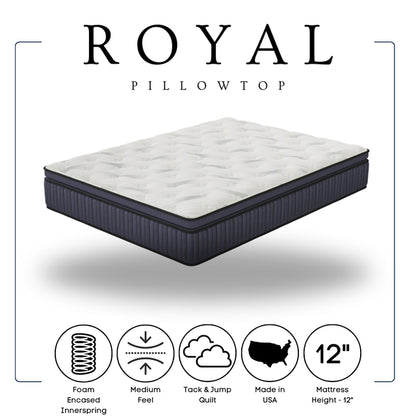 ROYAL ULTRA PLUSH 12" HYBRID Mattress