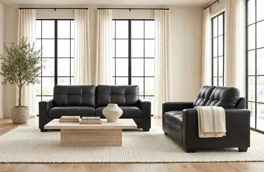 Ashley 170-04 Stationary Sofa and Loveseat Set Carbon