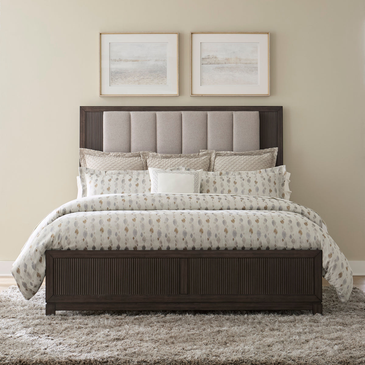 313 4-Piece Queen Bedroom Set Cafe