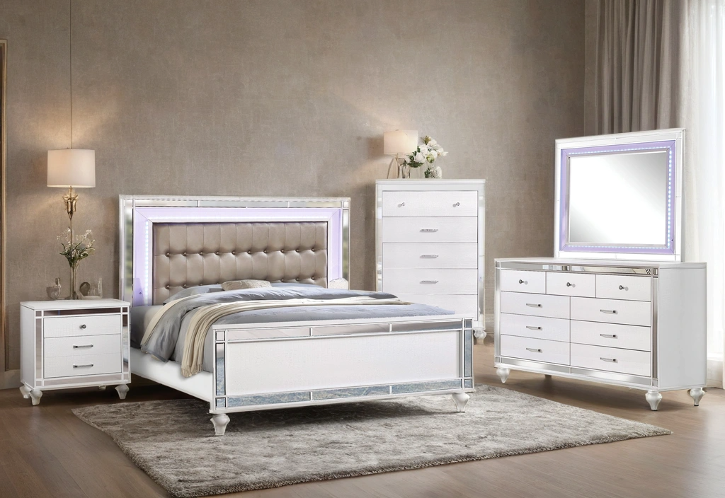 Blanca2 Bedroom Set White