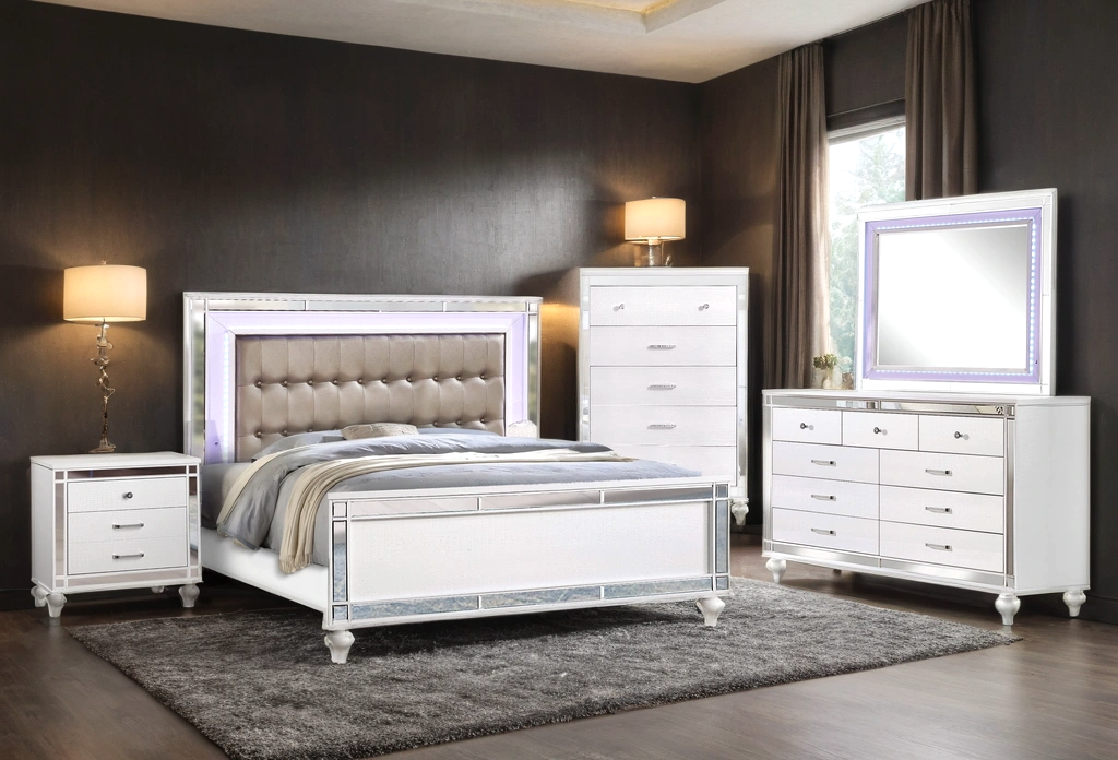 Blanca2 Bedroom Set White
