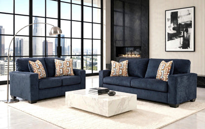 Ashley 243-03 Sofa and Loveseat Set Ink