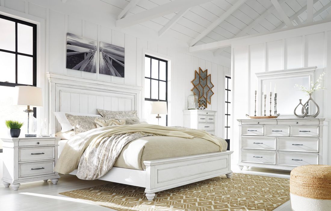 Ashley B777 5-Piece Bedroom Set Whitewash