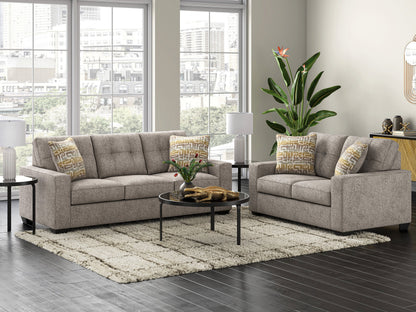 Ashley 292-04 Sofa and Loveseat Set Iron