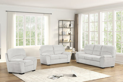Tiffany20 Living Room Set Silver